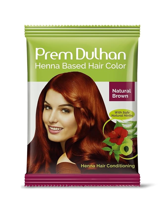 Natural Brown Hair Color (Pink Box Cone)