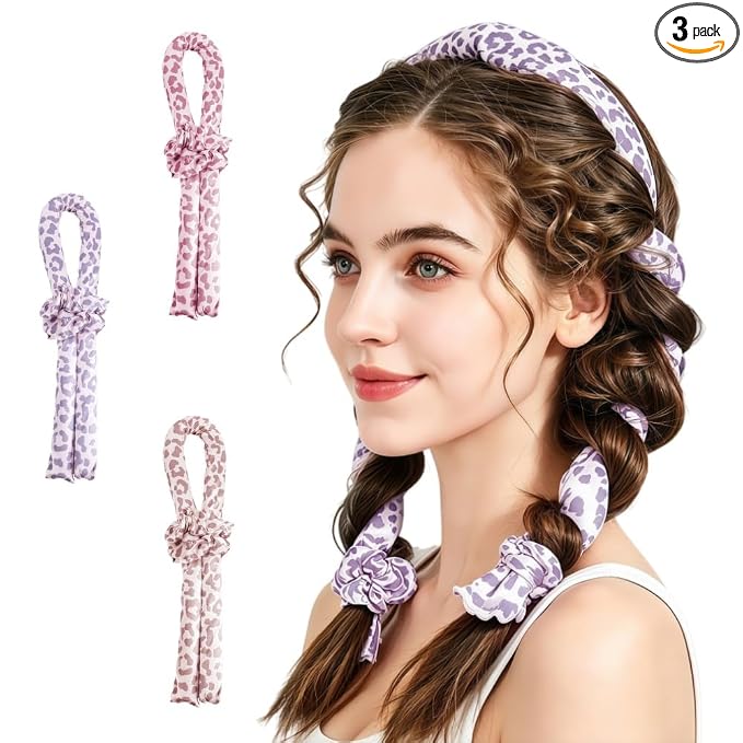 3 Pack Mixed(Pink, Purple, Khaki)