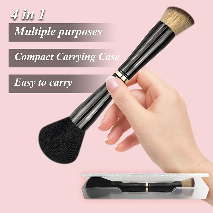 4 in 1 makeup brush-Black