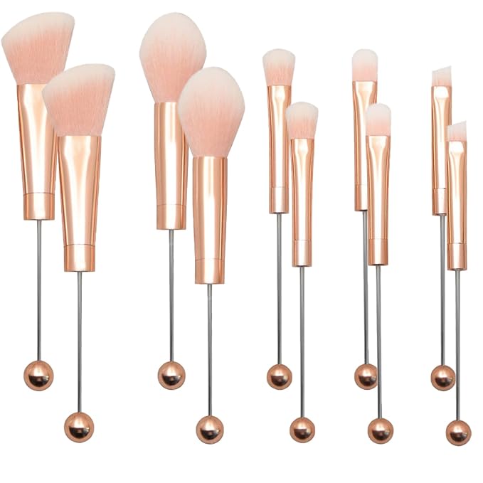 rose gold brushes