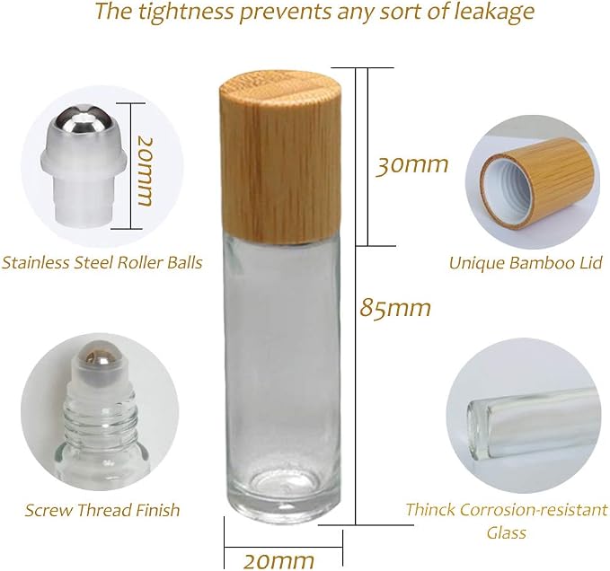 12Pcs 10ml Clear
