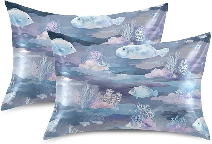 Darkblue Fish Coral Seaweed