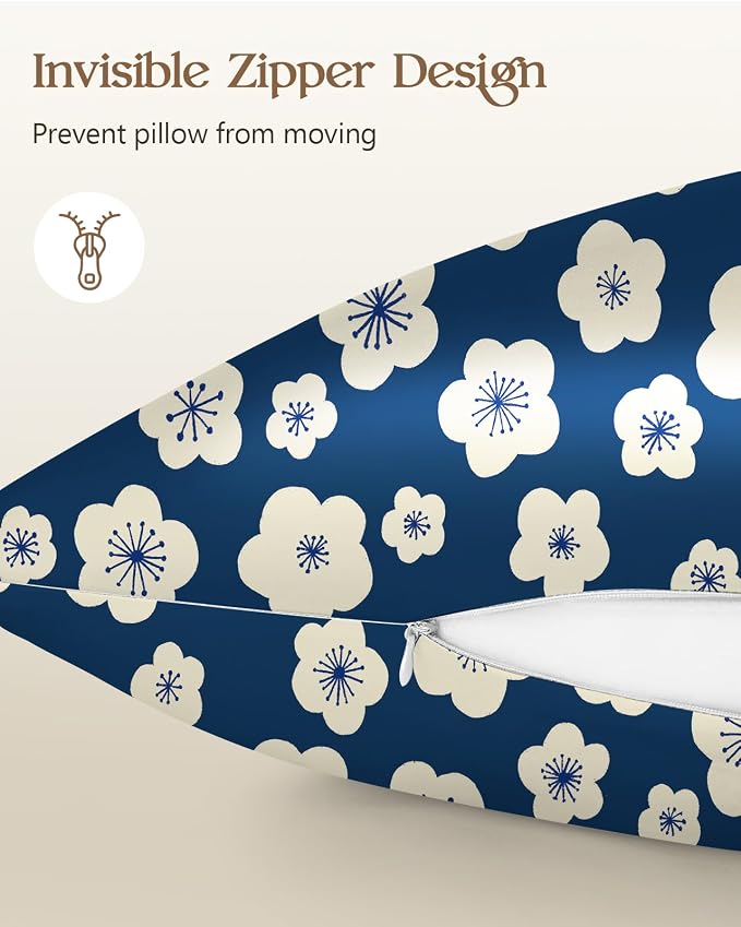 Blue White Flowers