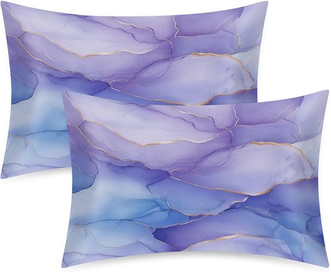Marble With Lavender Blue