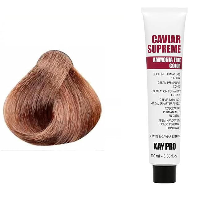 6.34 Dark golden copper blond