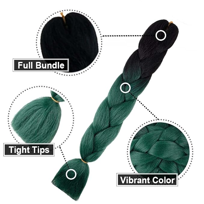 #B18 Black to Blackish Green
