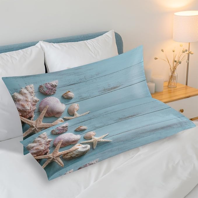 Seashells Starfish Wooden