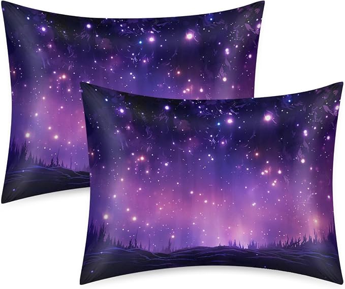 Purple Galaxy Night