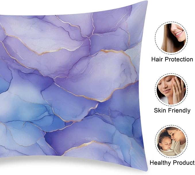 Marble With Lavender Blue
