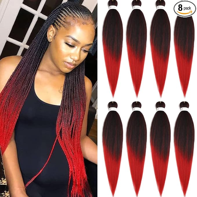 mixed black & red