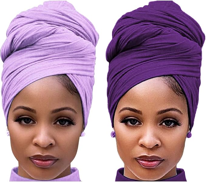 2pcs-dark Purple and Lavender
