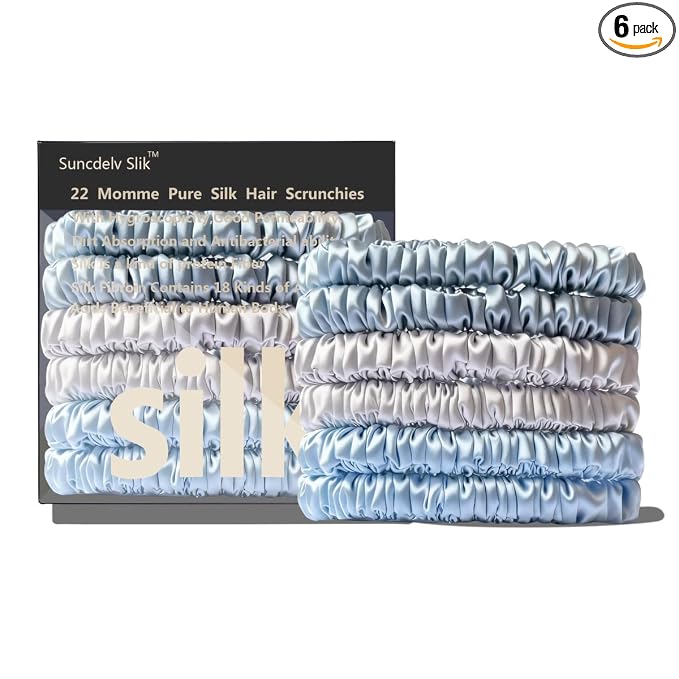 6PCS(Grey Blue, Silver Gray, Light Blue)