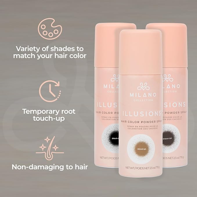 Hair Color Powder Spray - Brownish