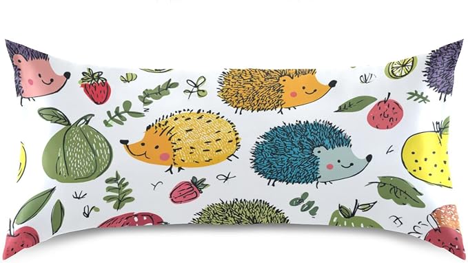Colorful Doodle Hedgehogs