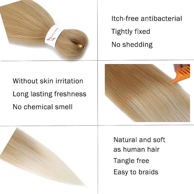 mixed blond & beige