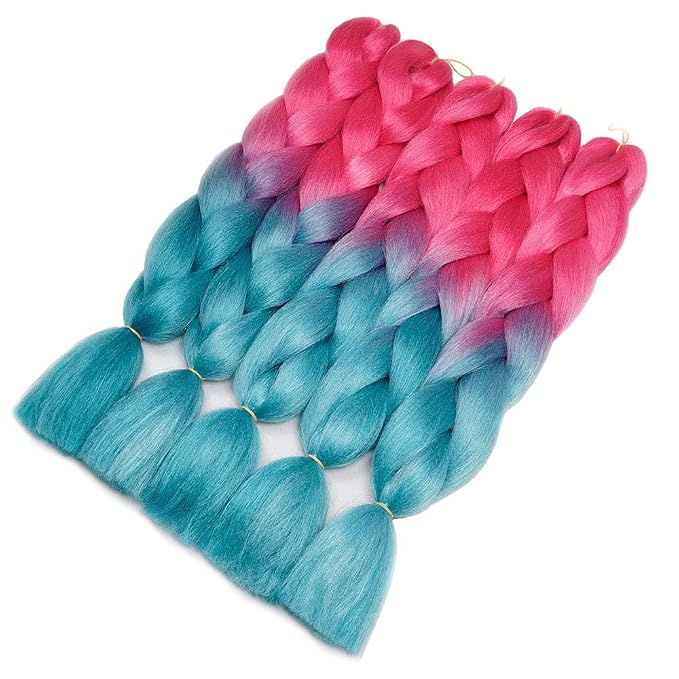 #B41 Hot Pink to Blue
