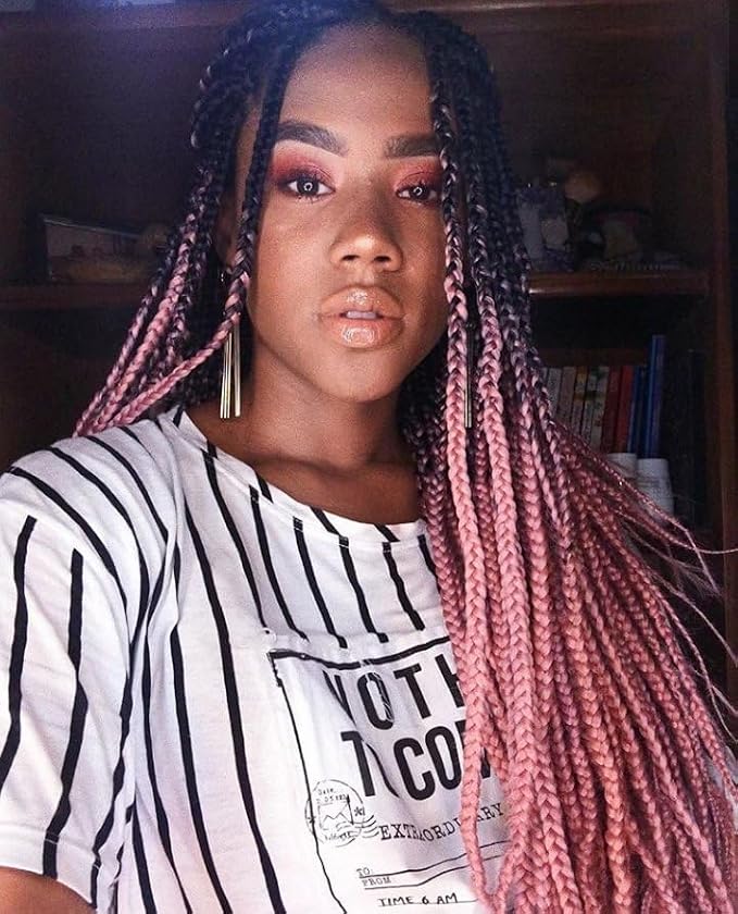 Black-Smoky Pink