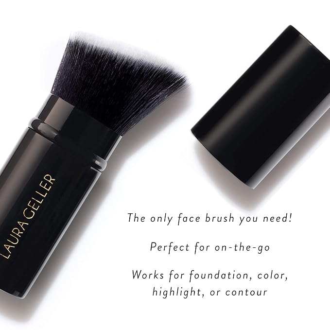 Ginger Bronze + Retractable Angled Kabuki Brush