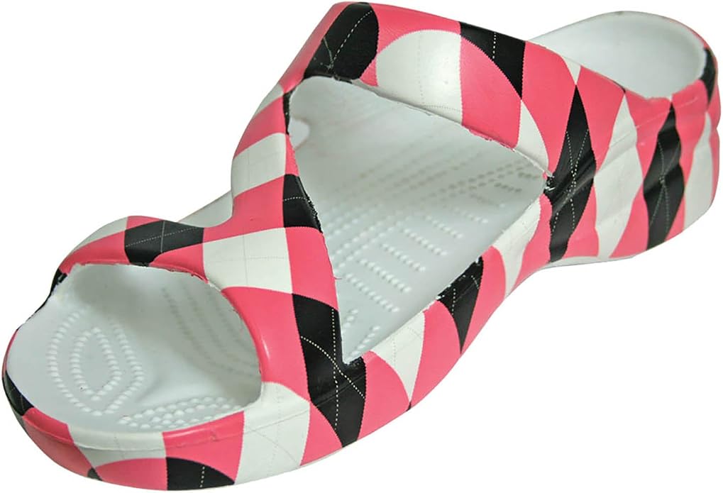 Pink and Black Tile