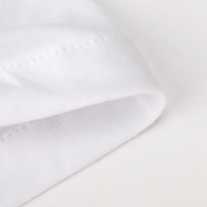 5 Pack Knotted: White