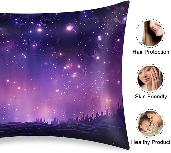 Purple Galaxy Night