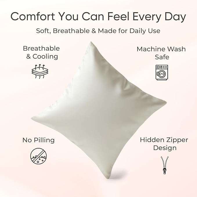 White Pillow Cover