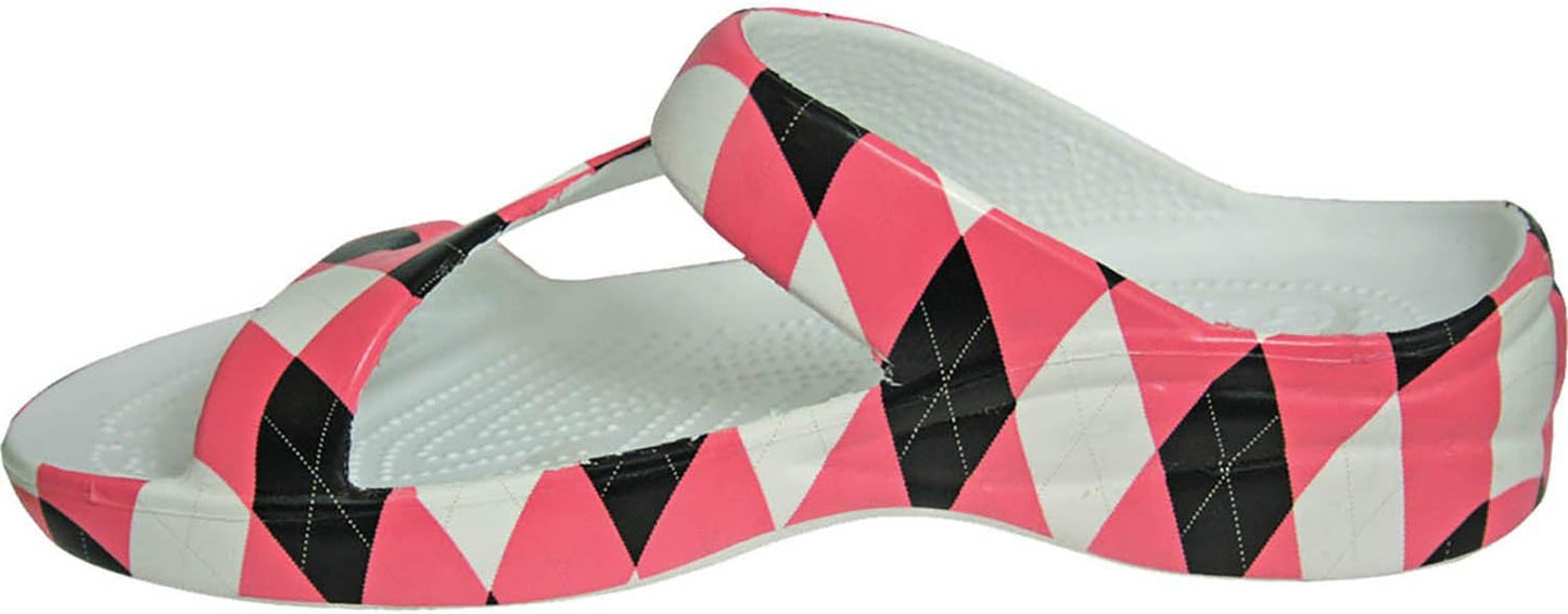 Pink and Black Tile