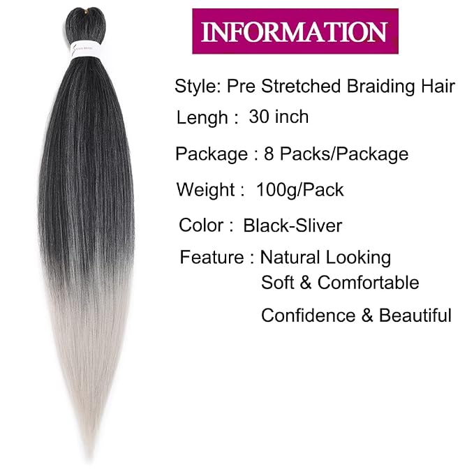 mixed black & sliver