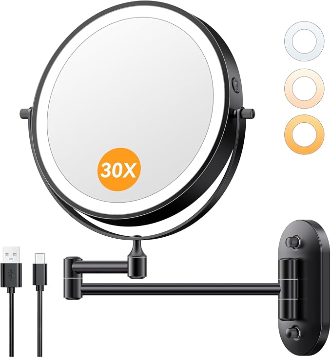 8'' 30x-black