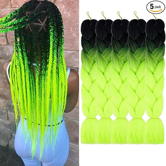 #B13 Black to Fluorescent Green
