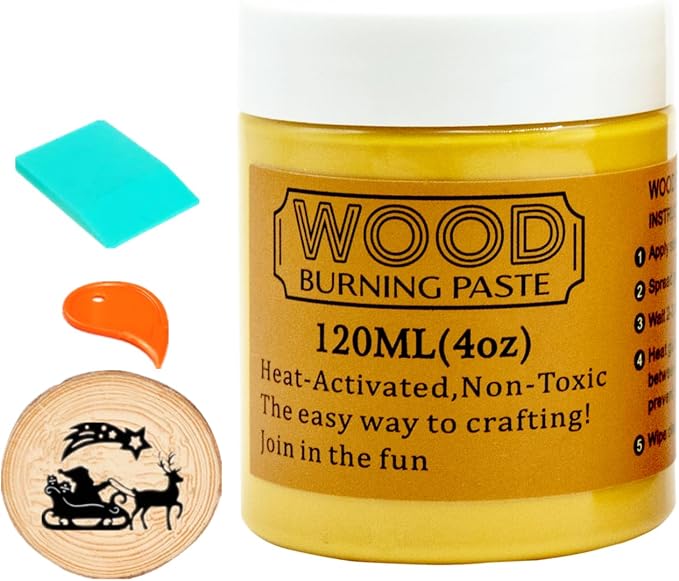 Wood Burning Paste