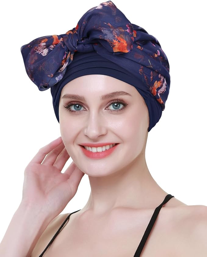 Navy Yellow Flower