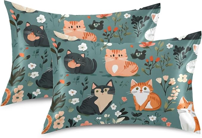 Cartoon Plants Cats