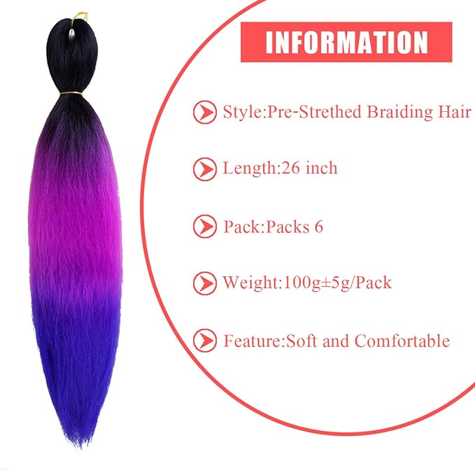 Black/Purple/Blue
