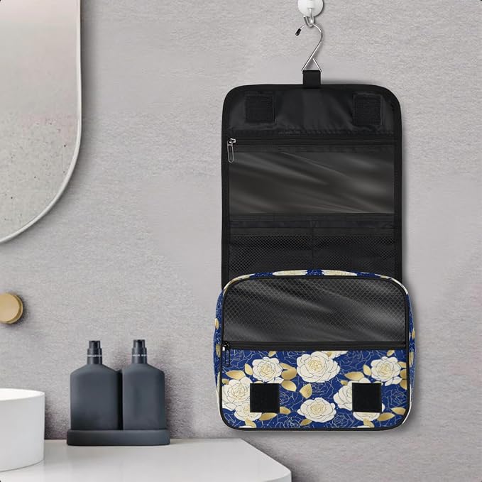 Z Blue White Flowers Floral