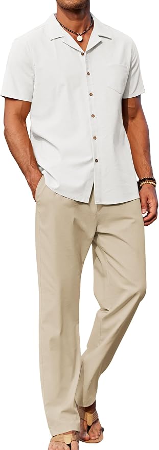 White Shirt/Khaki Pants