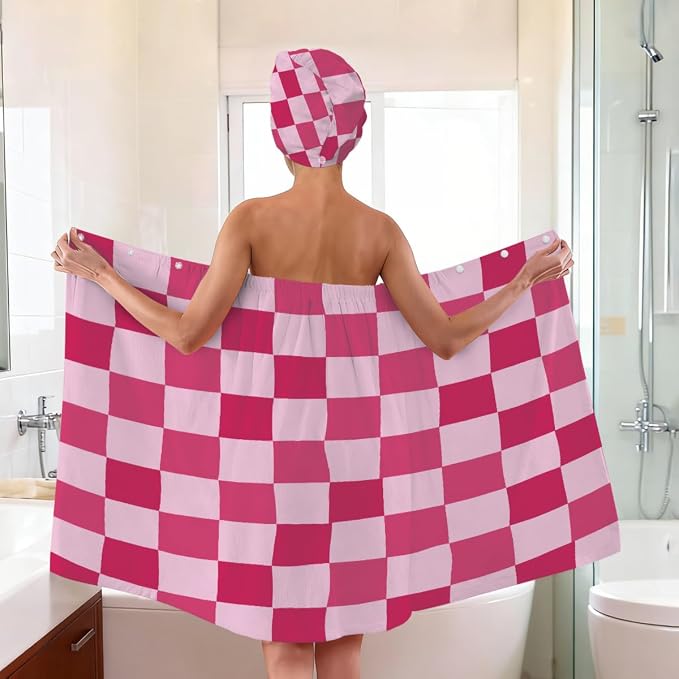 Pink Checkerboard