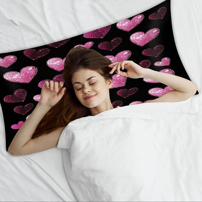 Pink Black Heart