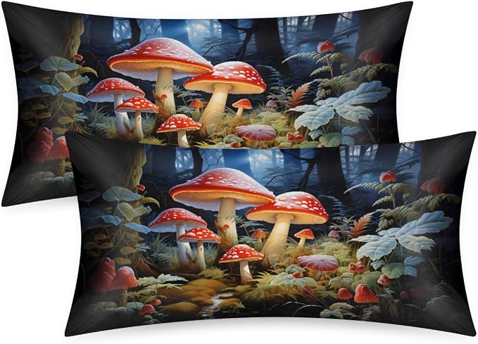 Red Mushroom Forest