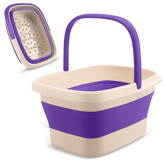 Purple Foot Bath Basin
