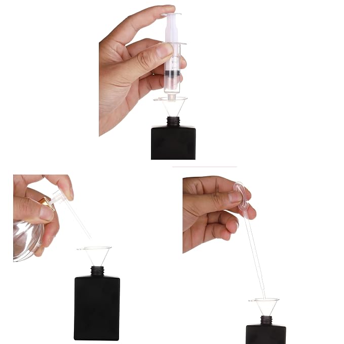 6 Pack 30ml / 1.01 oz. Black Assorted