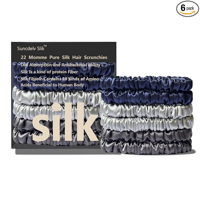 6PCS(Navy Blue, Silver Gray, Dark Gray)