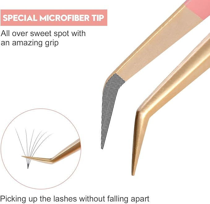 45 Degree Isolation Tweezers/M018-15