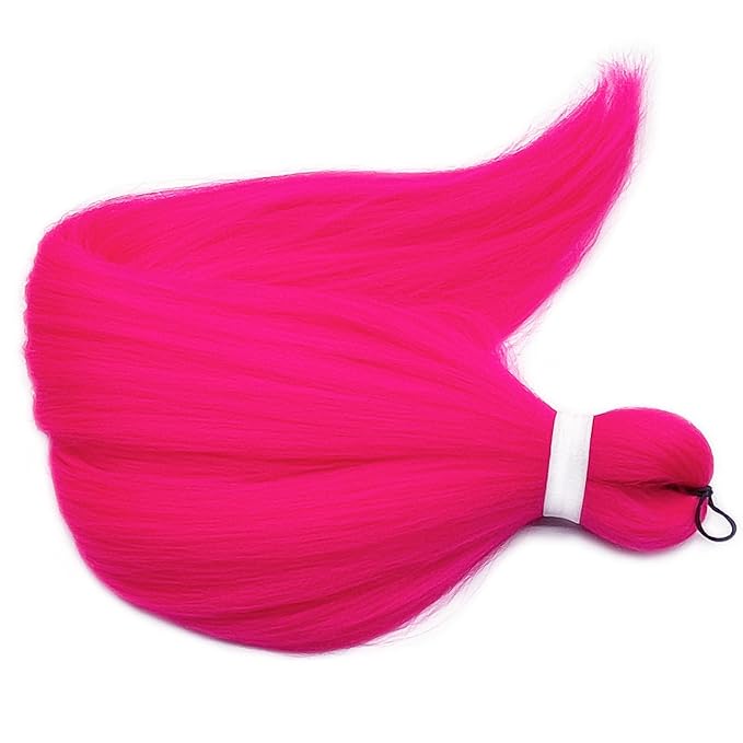 Hot Pink Braiding Hair