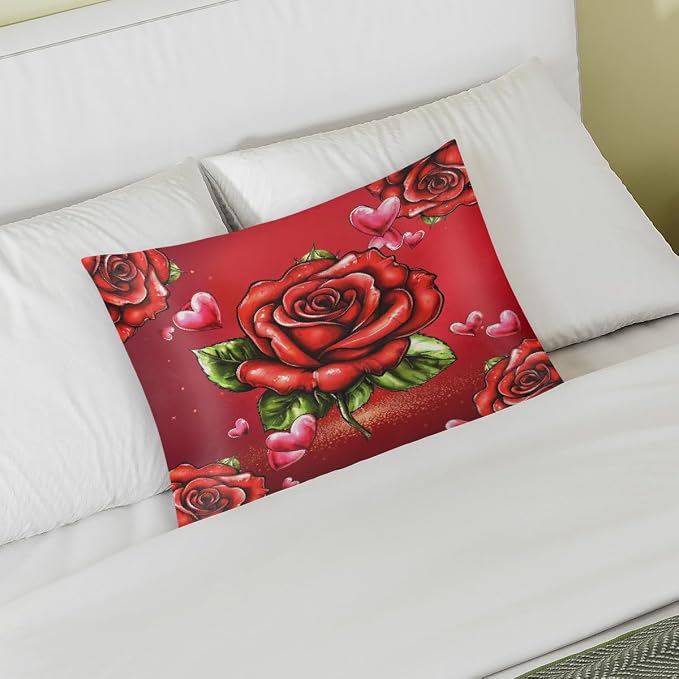 E Valentine Red Roses
