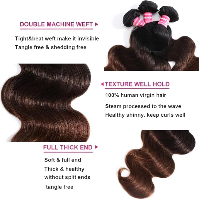 Ombre Chestnut Brown