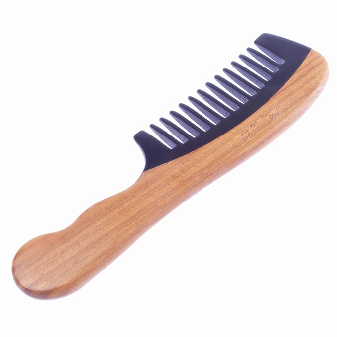 Wide Tooth & Wavy Handle