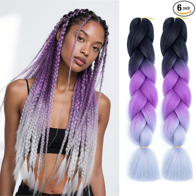Black to Purple to Gray