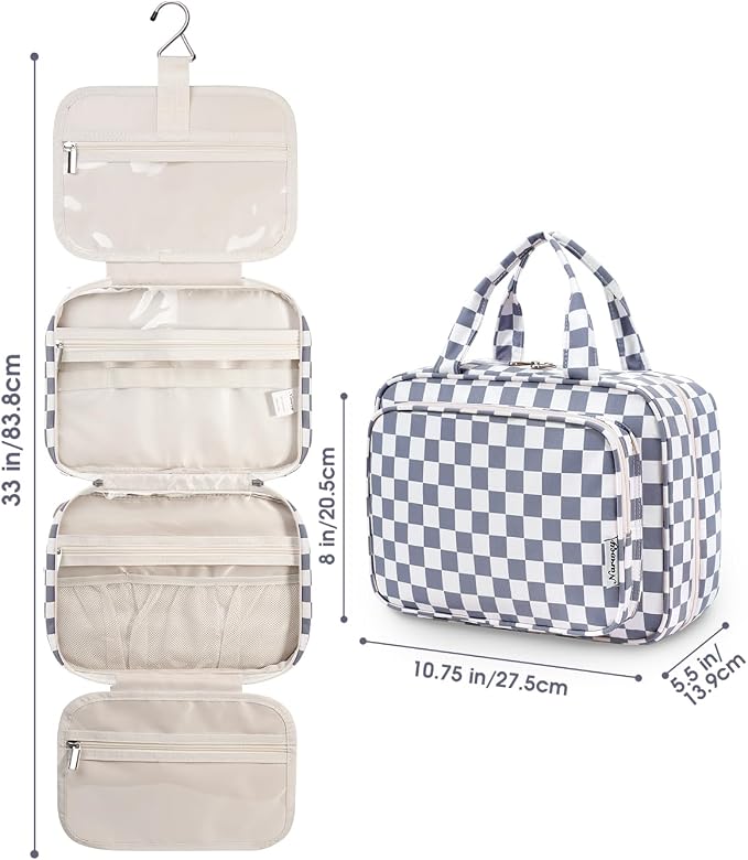 B-Grayish Blue Checkerboard
