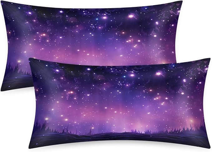 Purple Galaxy Night